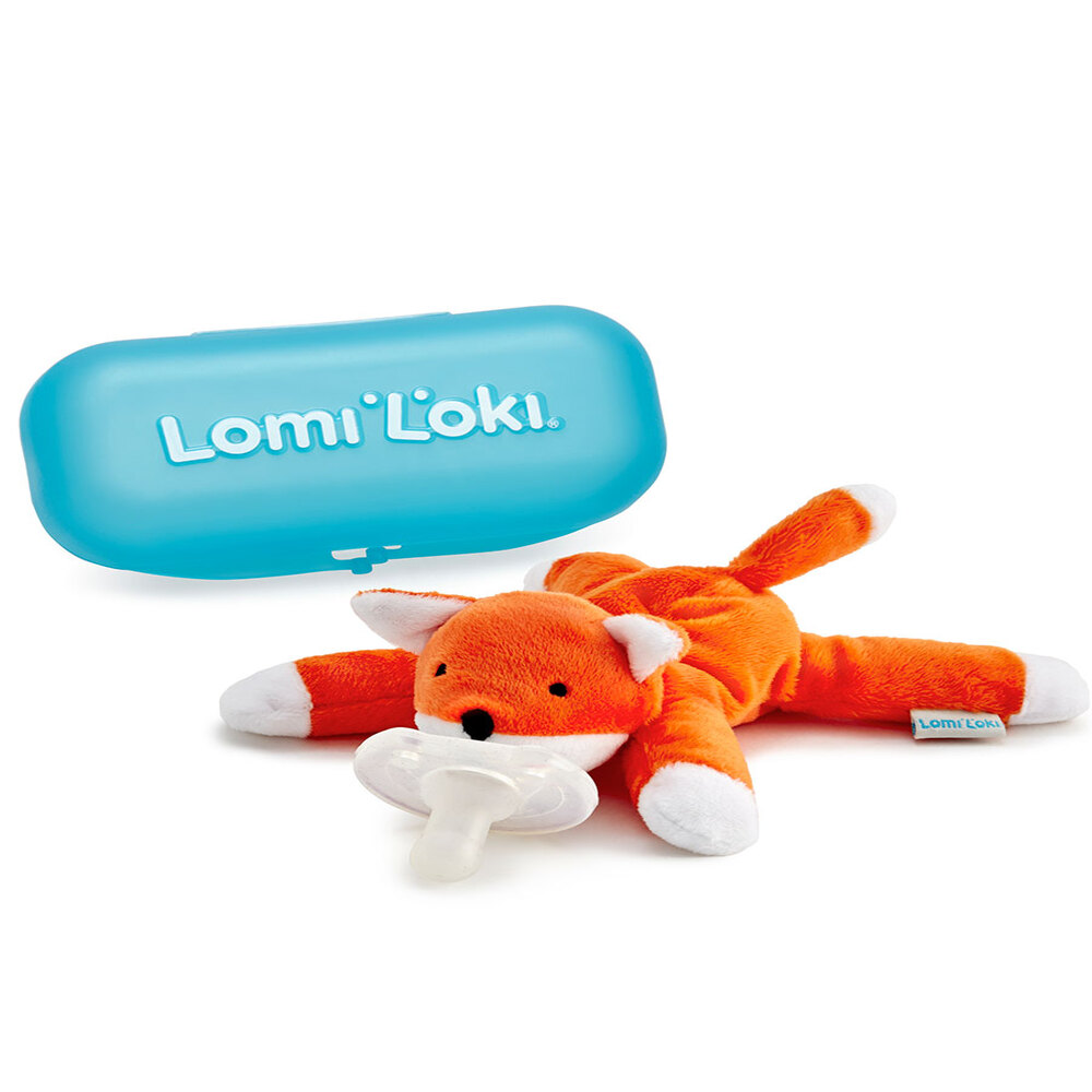 Соска-пустышка LomiLoki с развивающей игрушкой Лисенок Фердинанд - фото 3