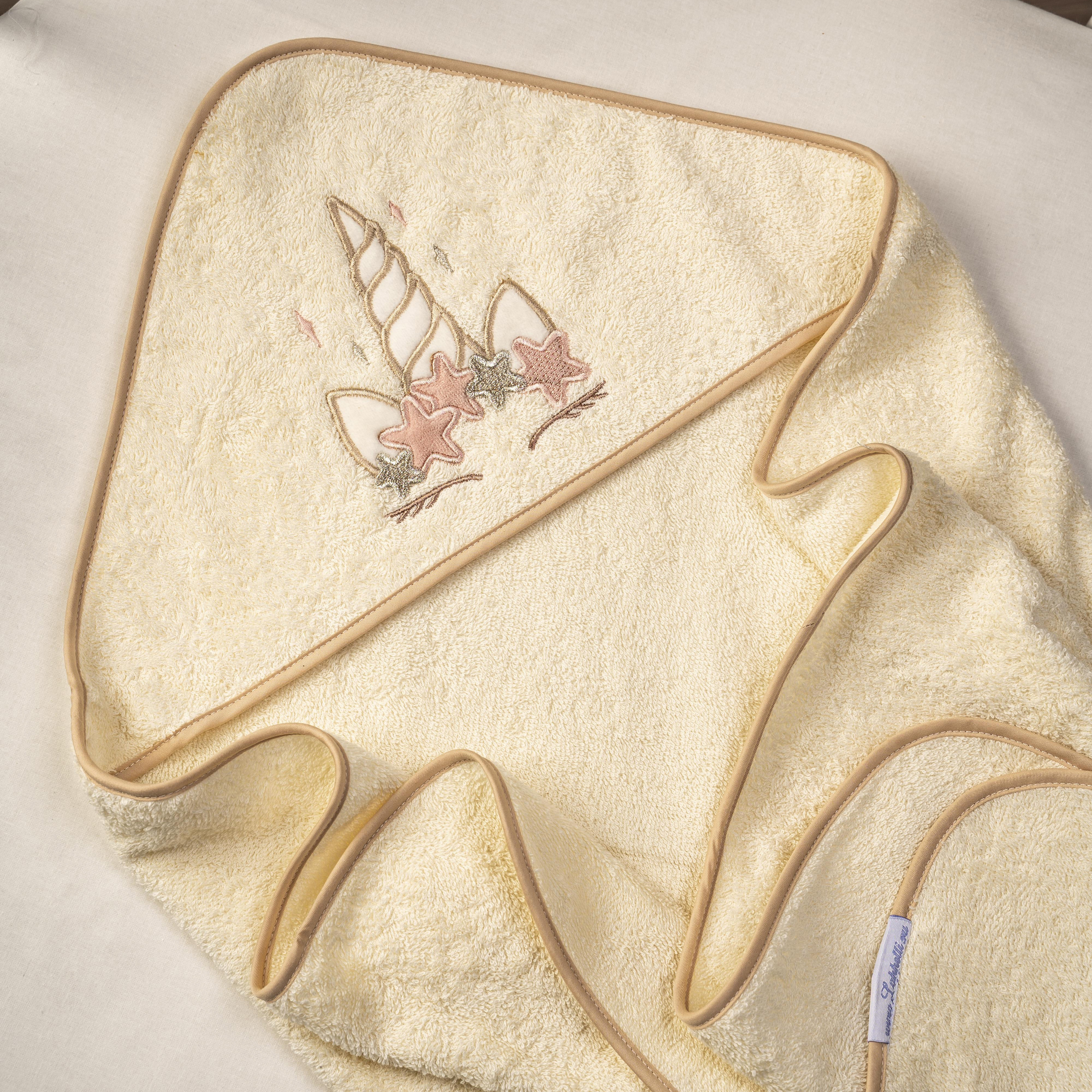 Махровое полотенце уголок Lappetti 73х100 см - фото 1