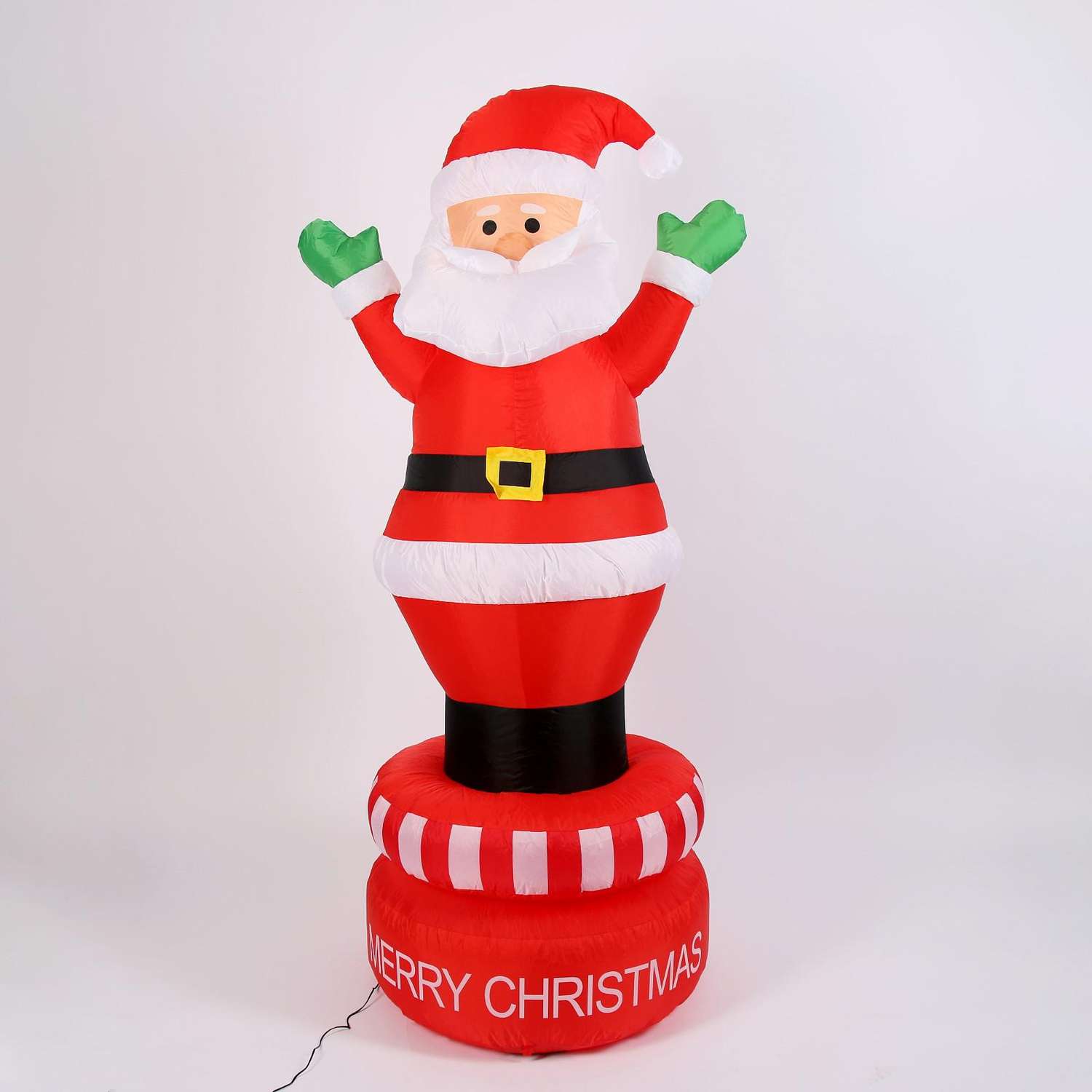 Надувная фигура Sima-Land «Дед Мороз» крутится вокруг себя 210 см - фото 1
