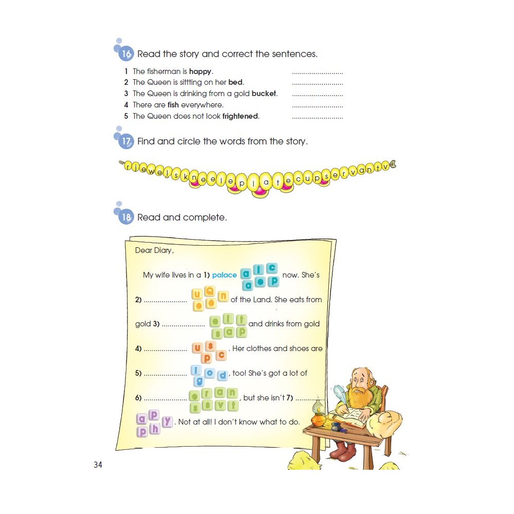 Книга для чтения Express Publishing The fisherman and the fish Reader with cross-platform app - фото 4