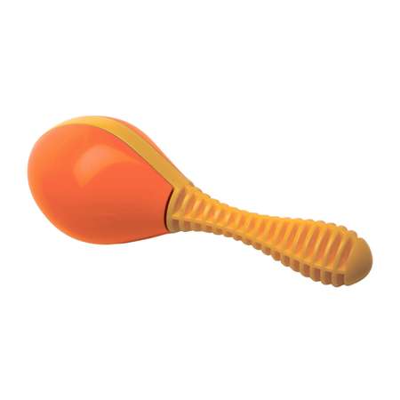 Погремушка Halilit пластмассовая с ручкой Маракас цвет оранжевый