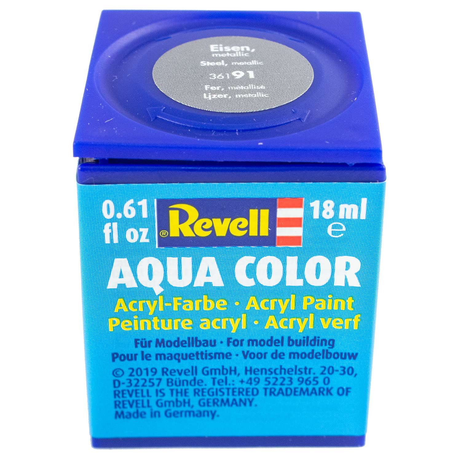 Аква-краска Revell цвета железа металлик 36191 - фото 1