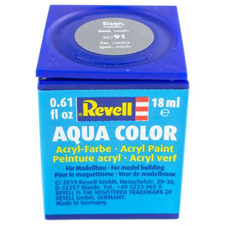 Аква-краска Revell цвета железа металлик