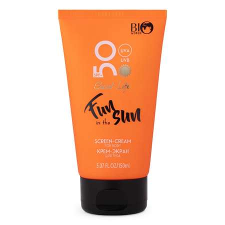 Крем-экран для тела BIO WORLD SPF50 Secret life 150мл