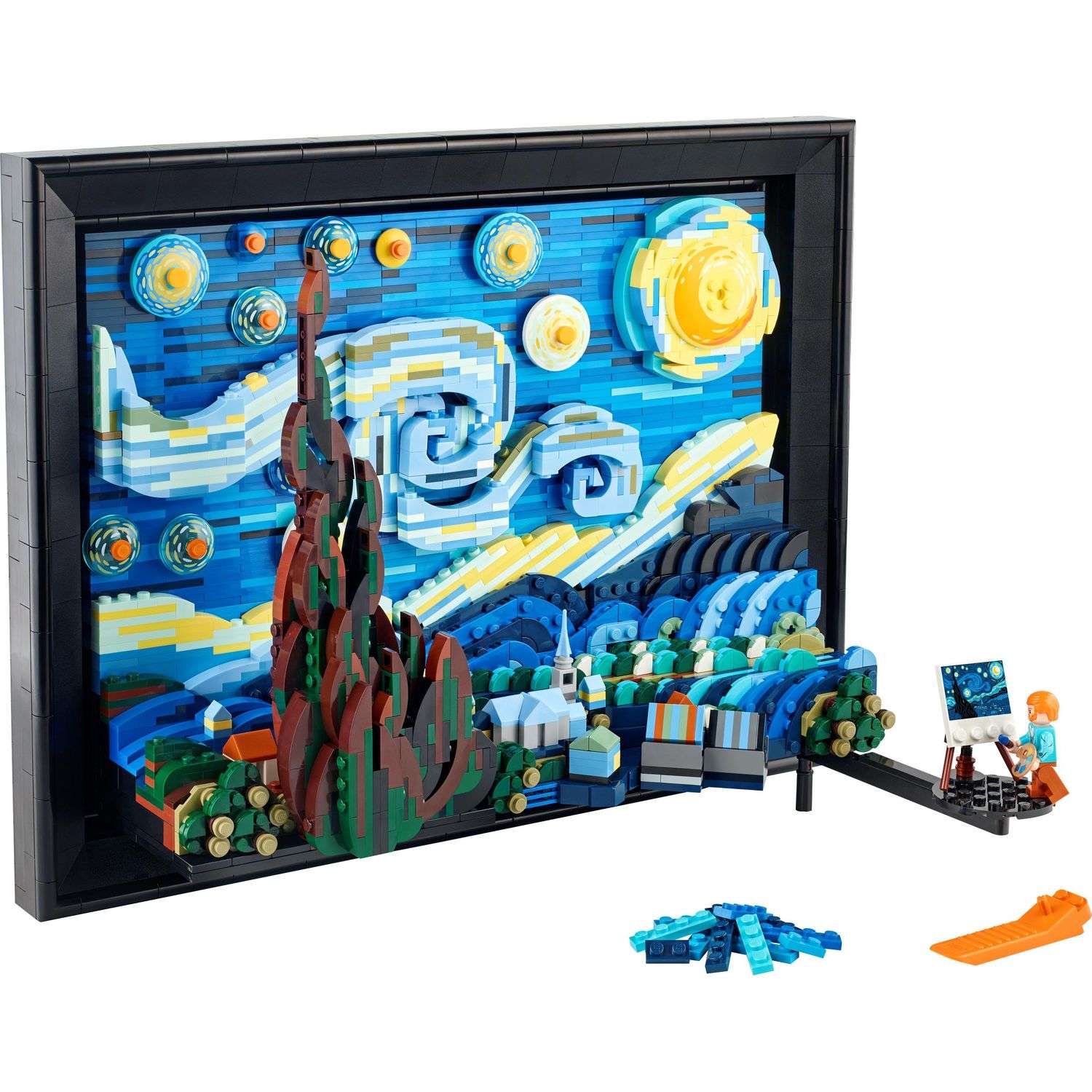 Конструктор LEGO Ideas Винсент Ван Гог Звёздная ночь 21333 - фото 2