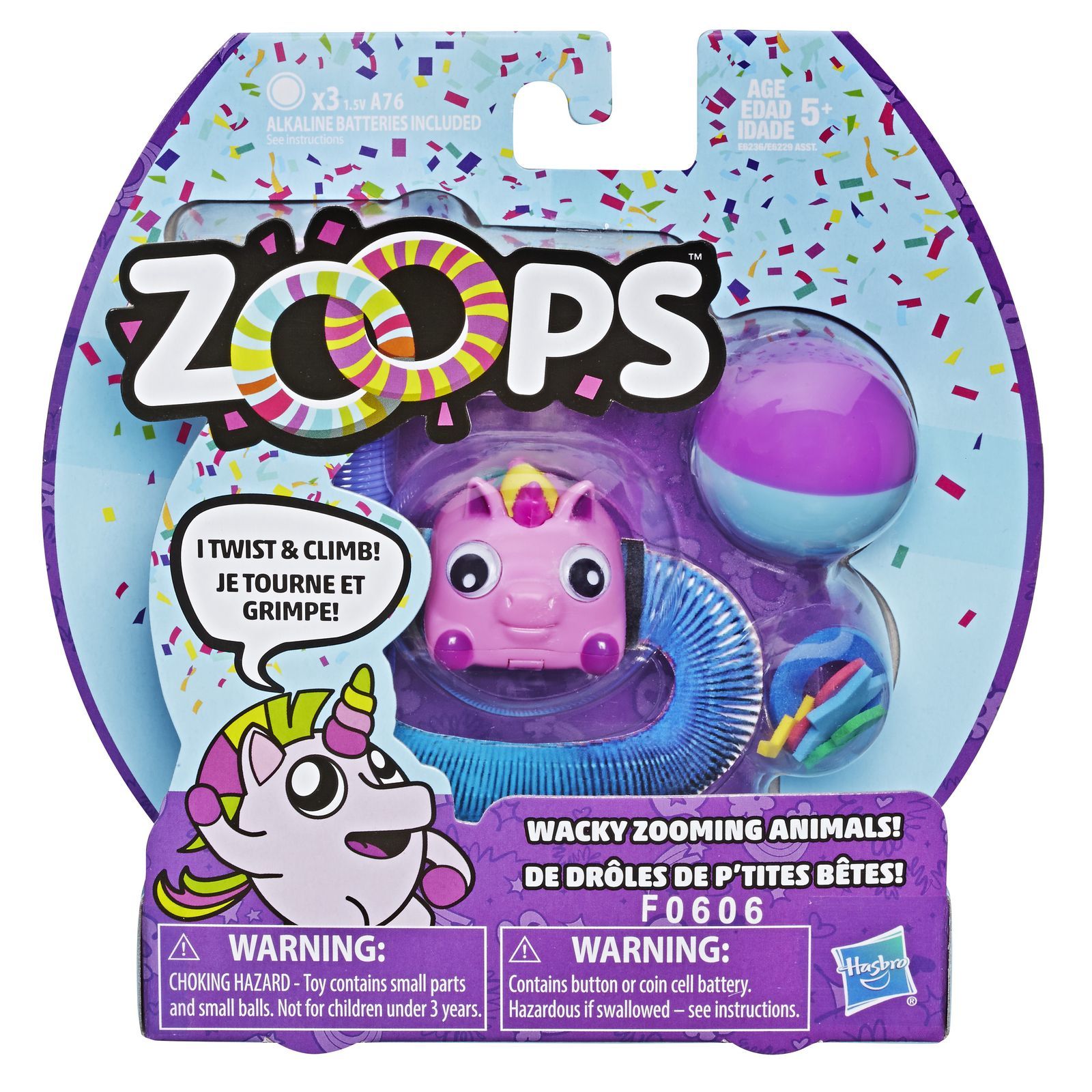 Игрушка Zoops Zoops Единорог E6236EU4 купить по цене 39 ₽ в  интернет-магазине Детский мир