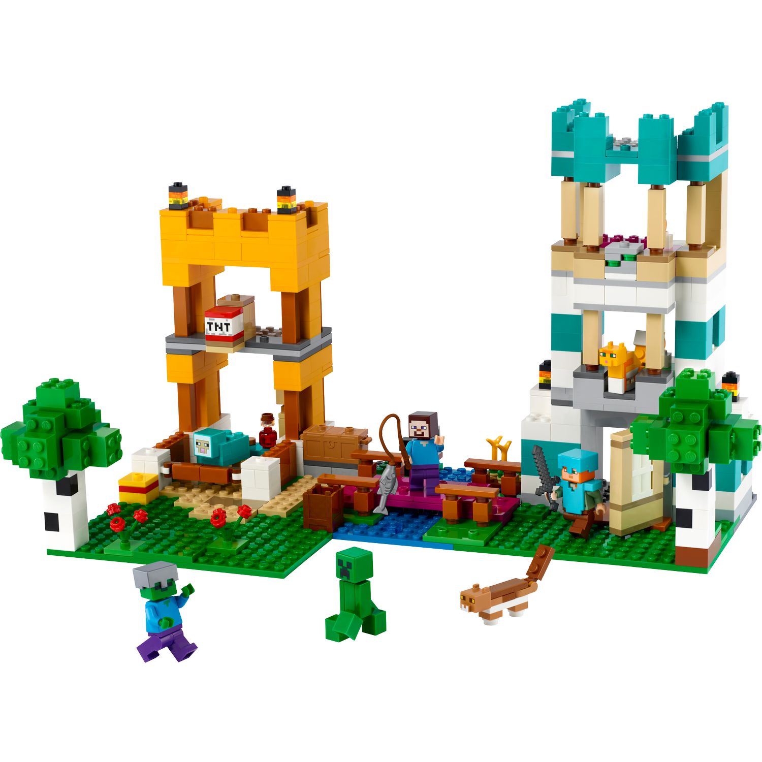 Lego minecraft creative box on sale