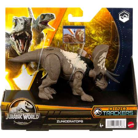 Фигурка Jurassic World Strike Attack Зуницератопс HLN66