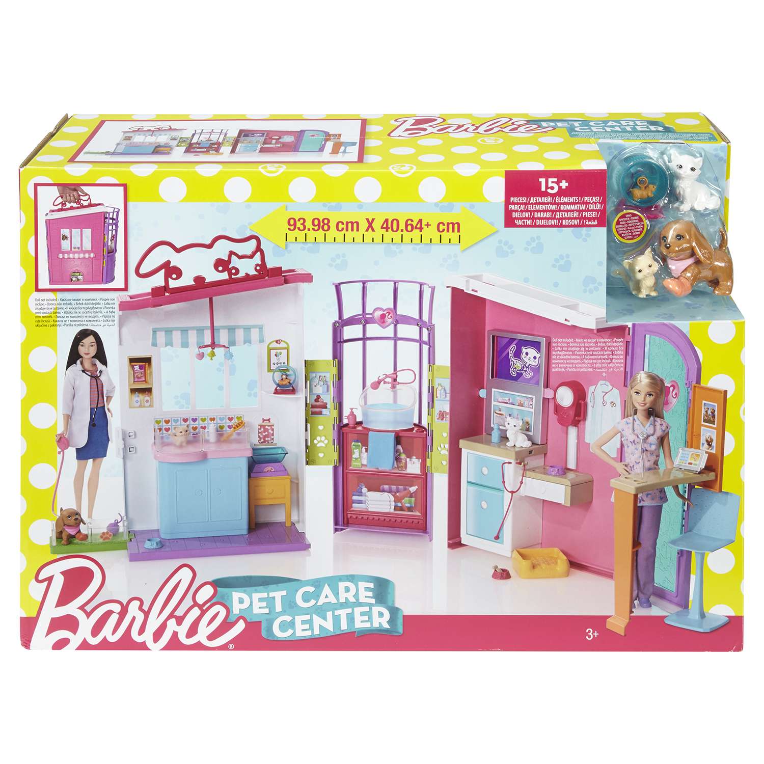 Набор игровой Barbie Ветеринарный центр FBR36 FBR36 - фото 2