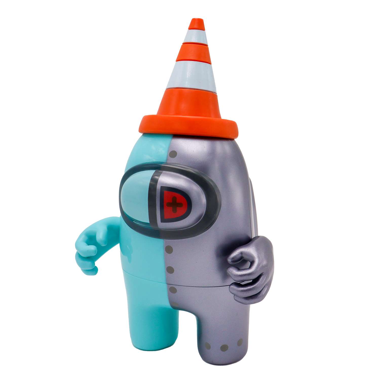 Игрушка Among Us фигурка робот с аксессуарами AU6503A-МП - фото 1