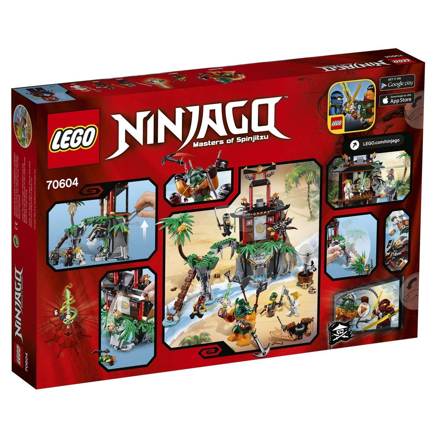 Конструктор LEGO Ninjago Остров тигриных вдов (70604) - фото 3