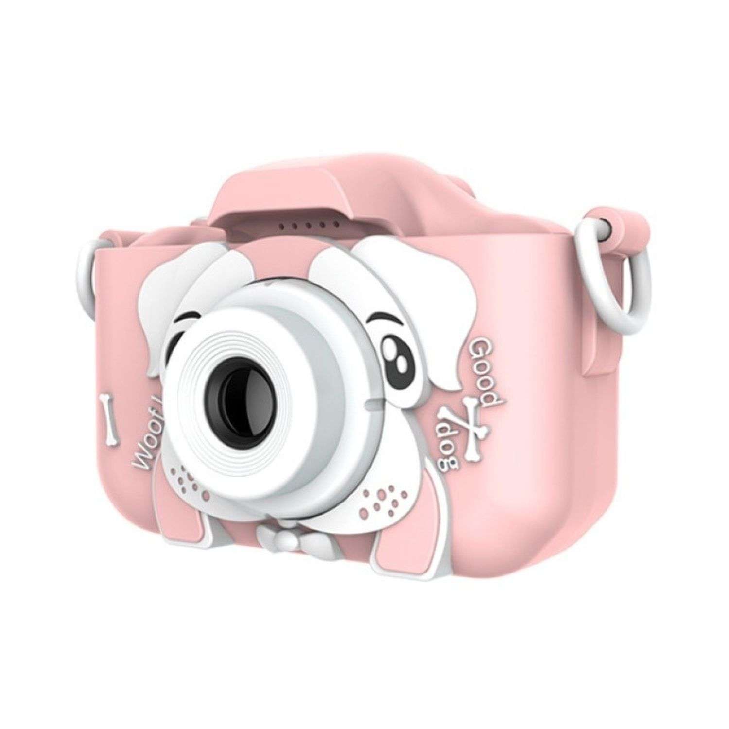 Детский фотоаппарат Seichi Бульдог розовый - фото 2