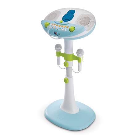 Детская караоке система Singing Machine со стендом синий/белый Bluetooth