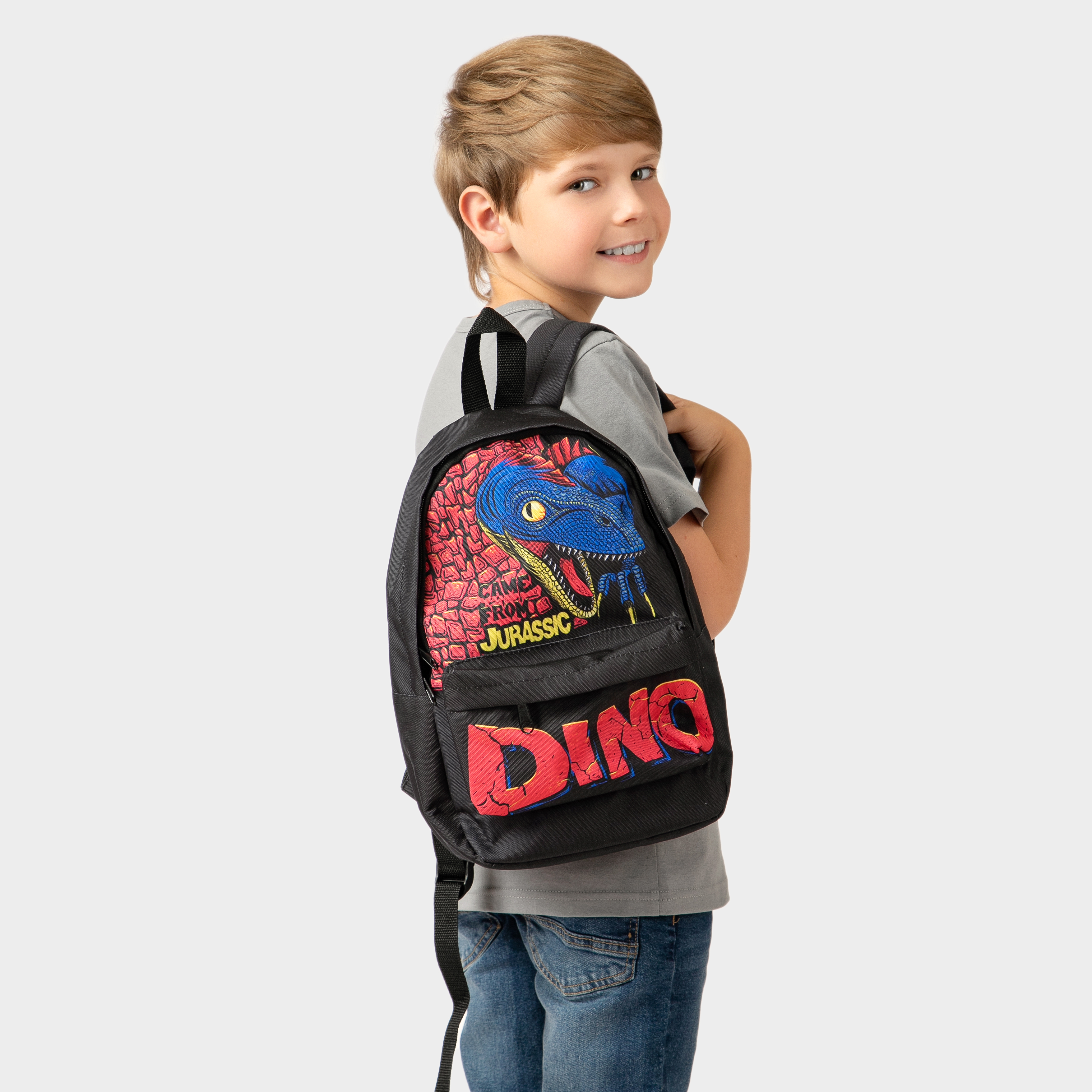 Рюкзак MF с принтом динозавр - фото 4