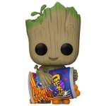 Фигурка Funko POP! Bobble Marvel I Am Groot Groot With Cheese Puffs (FL) (Exc) (1196) 71821