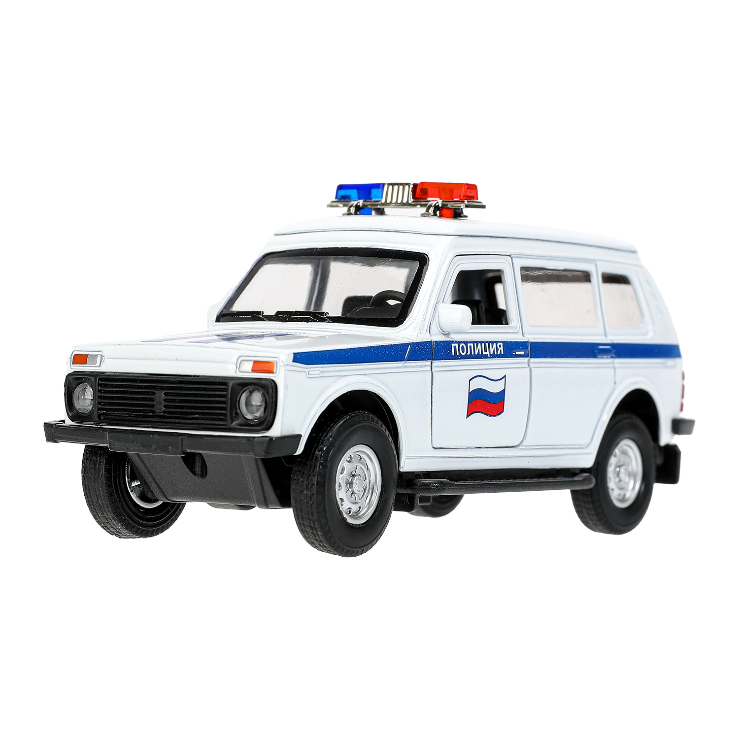 Полицейская машина Технопарк LADA инерционный 380108 - фото 4