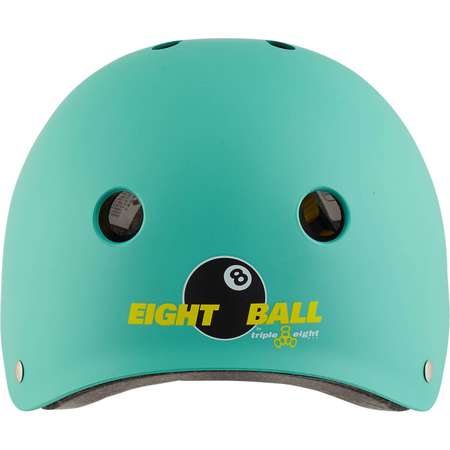 Шлем защитный спортивный Eight Ball детский бирюзовый размер XL возраст 14+ обхват головы 55-58 см
