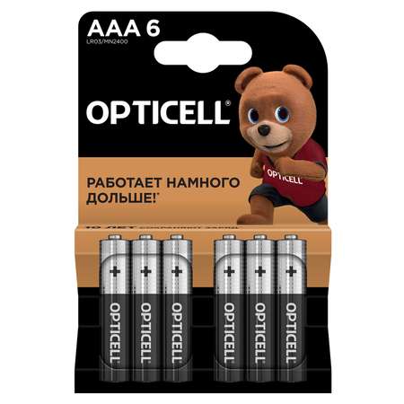 Батарейки OPTICELL Basic AAA 6шт