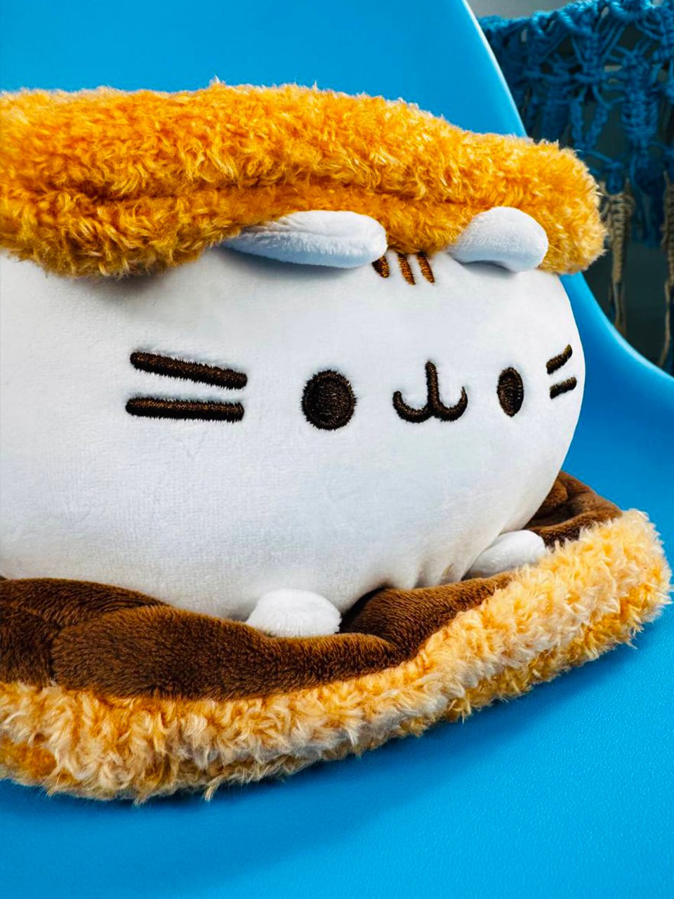 Мягкие игрушка UDiViSH Кот Пушин Сэндвич 15 см - фото 1