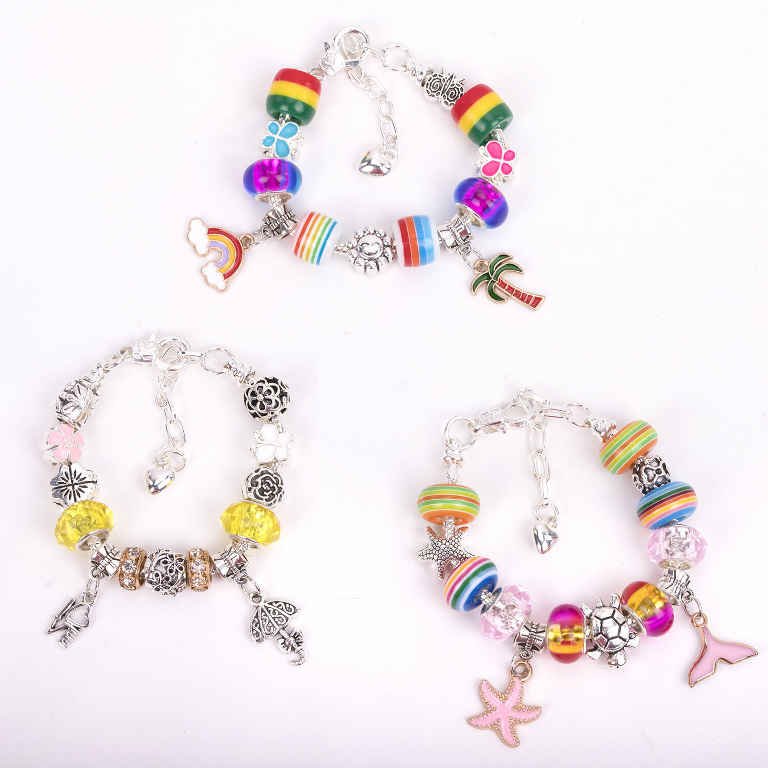 Набор для творчества Brauberg создания украшений и браслетов подарочный для девочек - фото 9