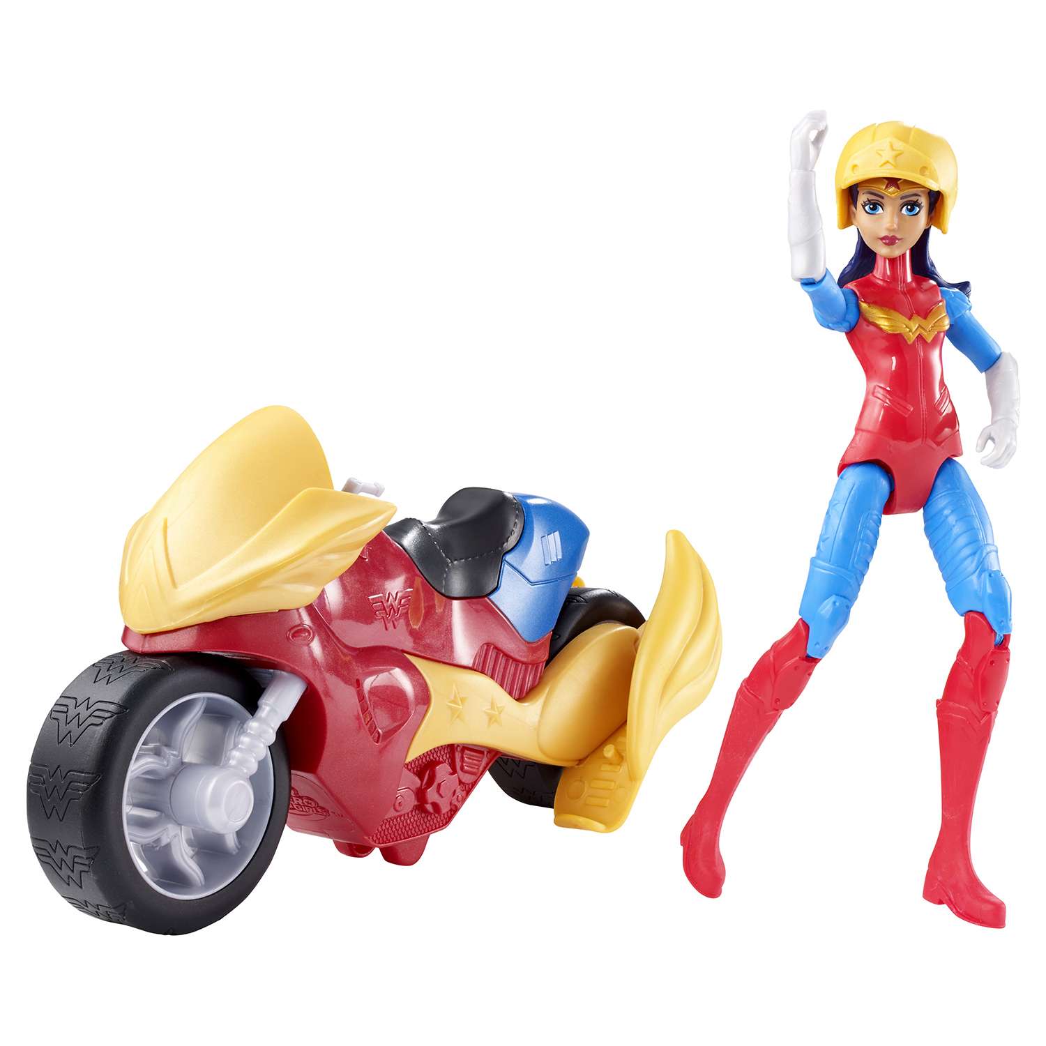Фигурка DC Hero Girls Чудо-женщина с мотоциклом DVG73 DVG72 - фото 1