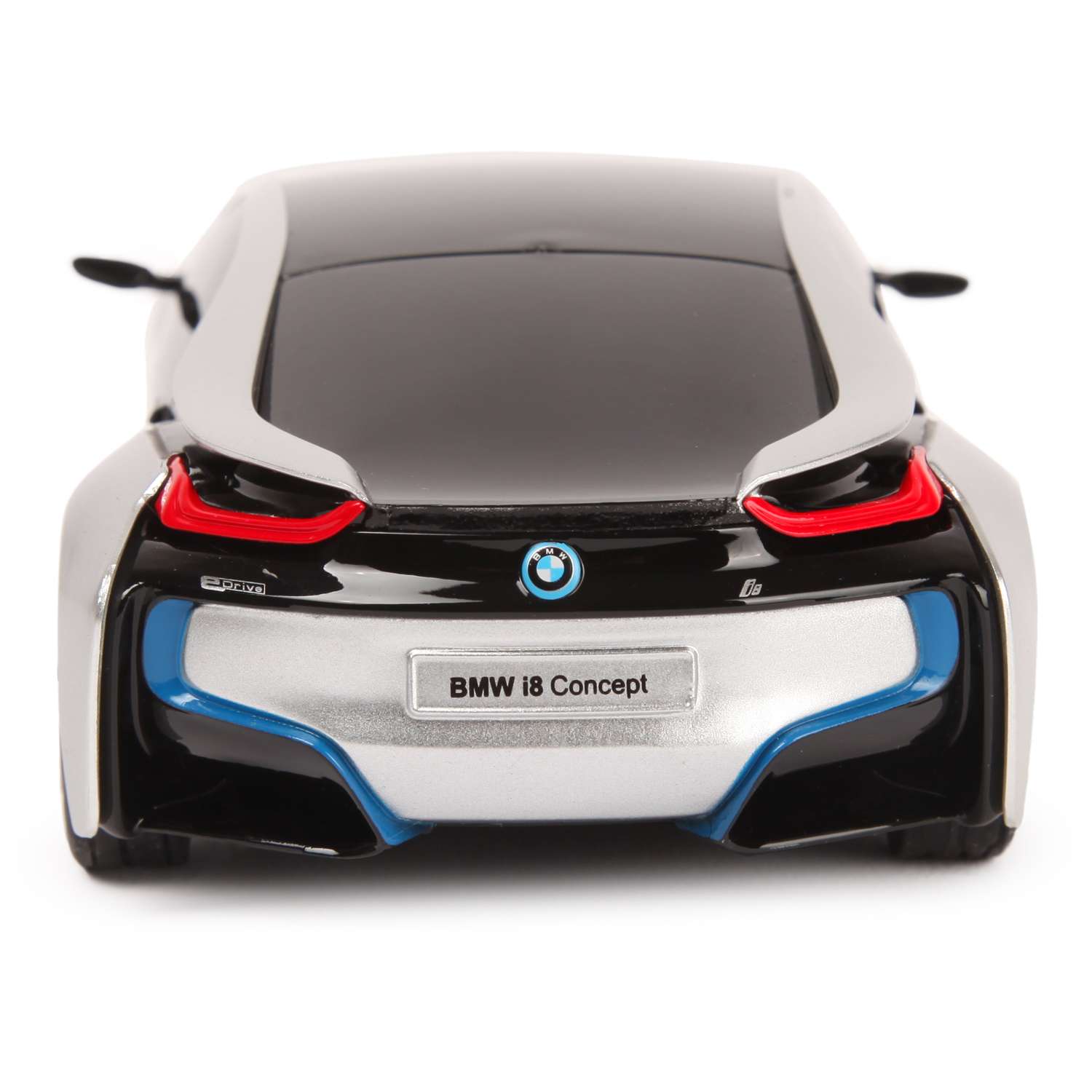 Машина Rastar РУ 1:24 BMW I8 Серебряная 48400 - фото 5