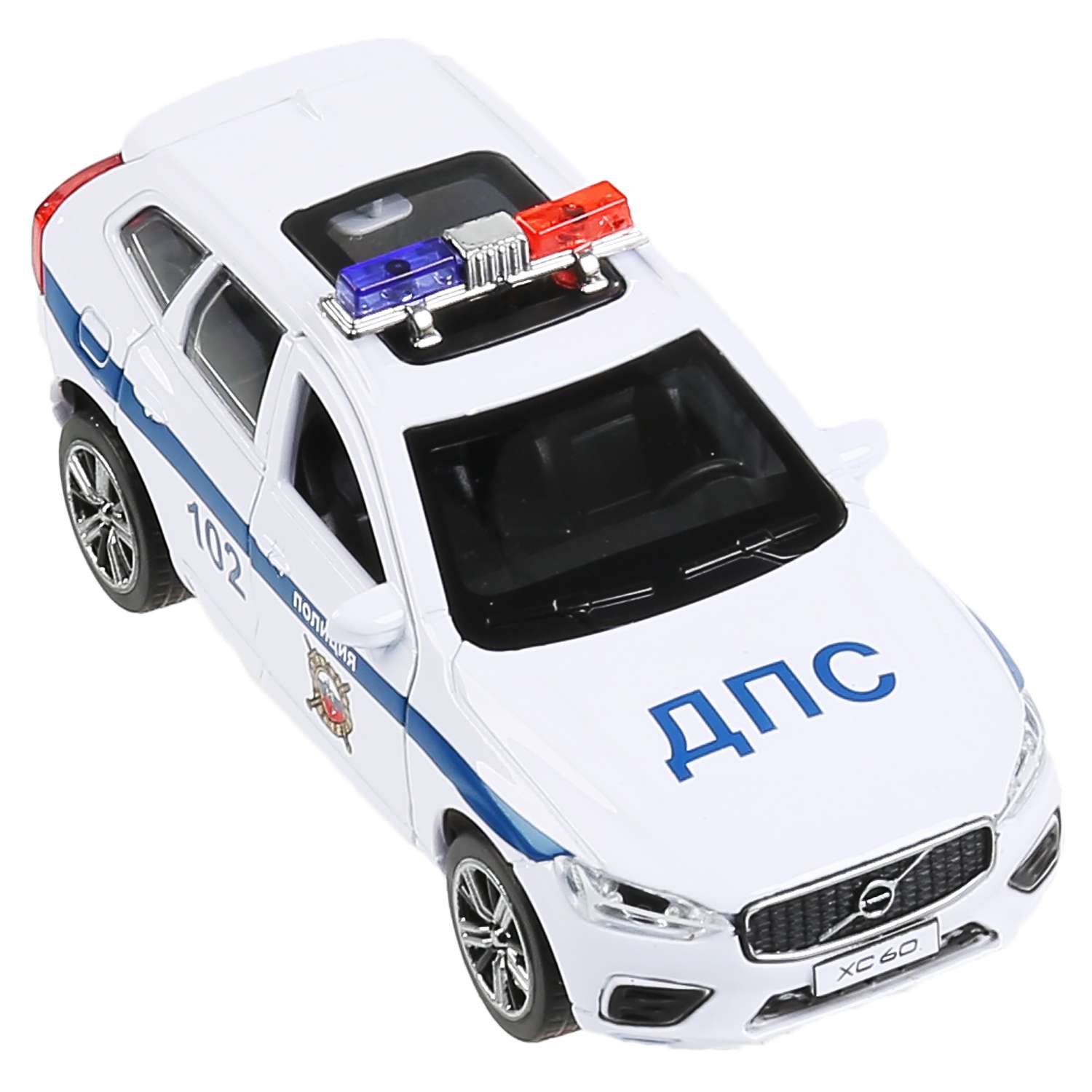 Машина Технопарк Volvo XC60 R-desing Полиция 298715 298715 - фото 1