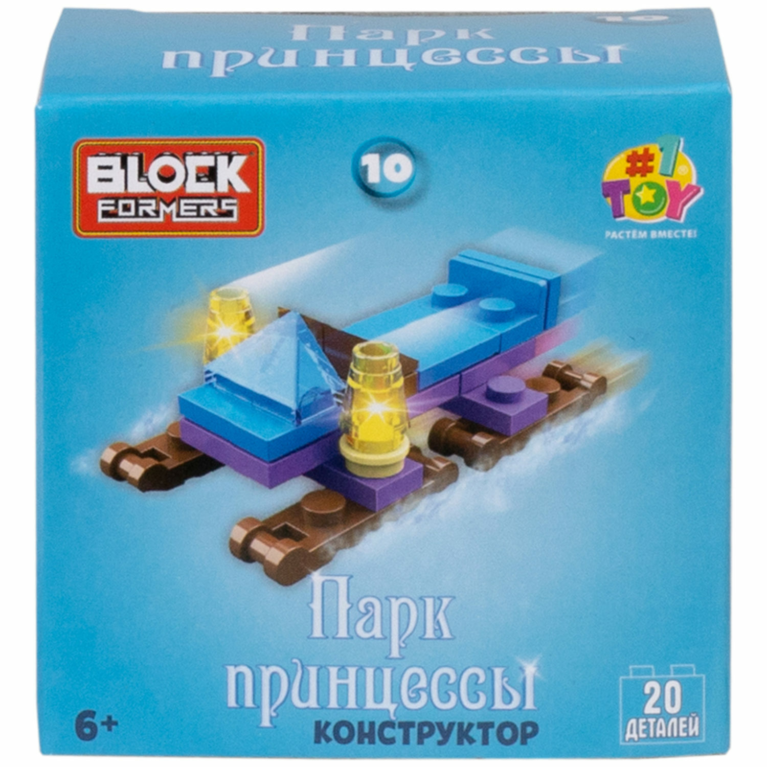 Игрушка-сюрприз 1TOY Blockformers Парк принцессы 3D конструктор из миниблоков для девочек детский мини наборы - фото 53