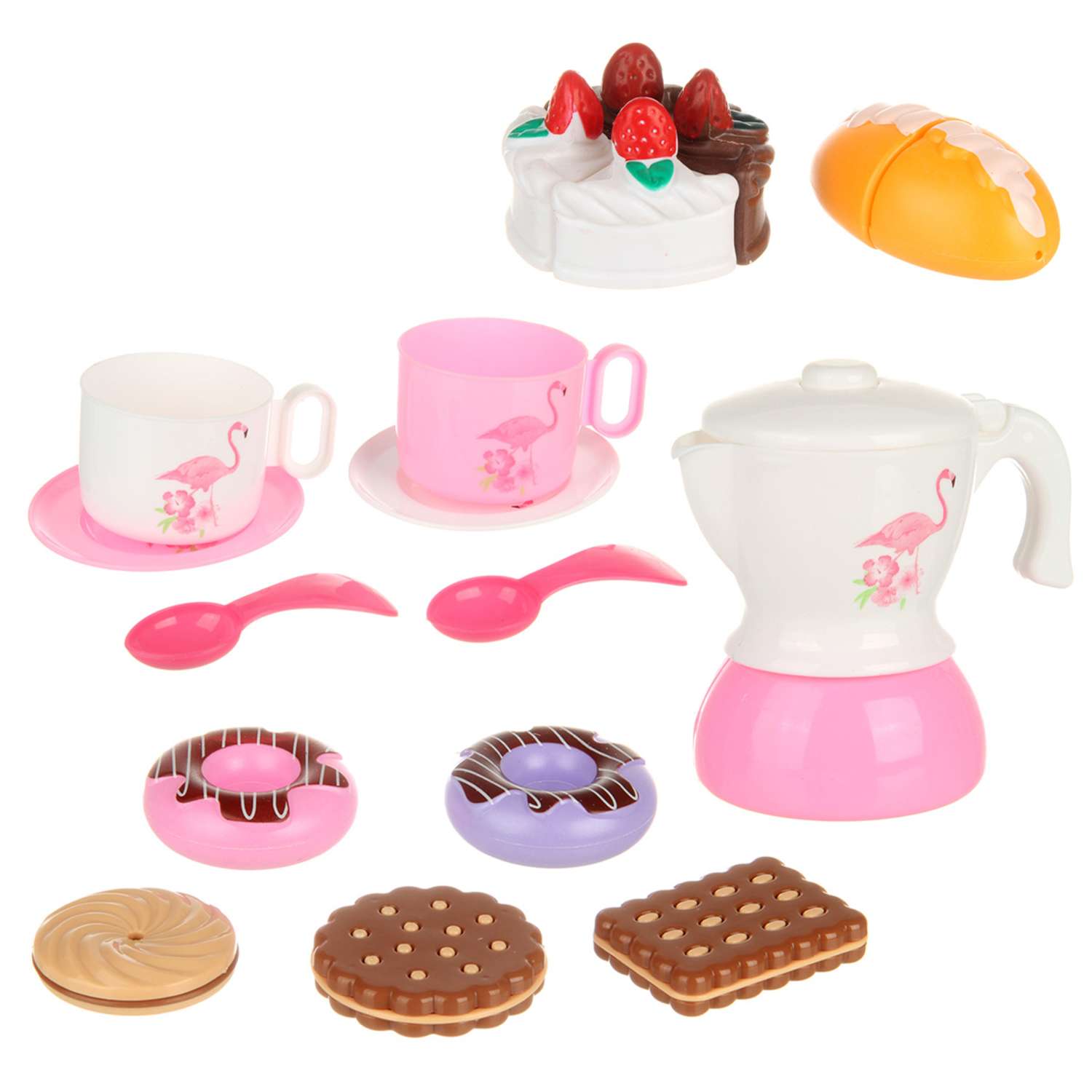 Детская посуда игрушечная Veld Co Фламинго 14 предметов - фото 8