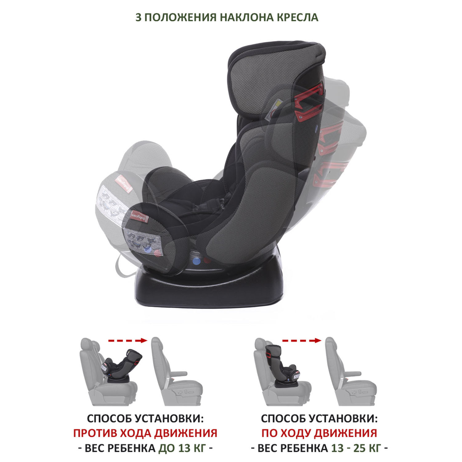 Кресло baby care nika