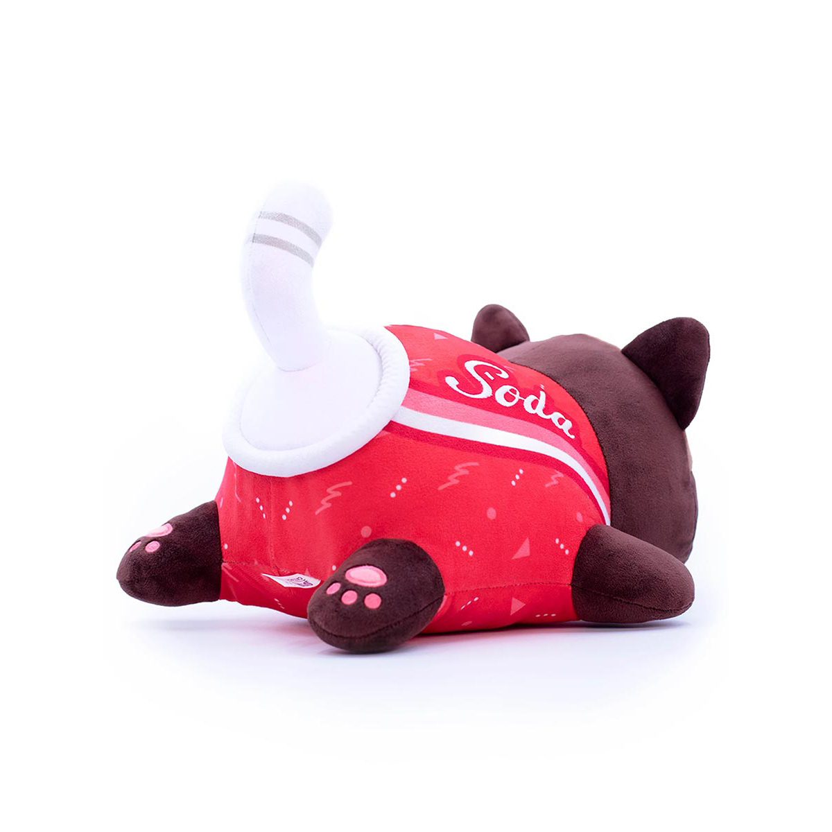 Мягкая игрушка-подушка Михи-Михи кот Кола Soda Cat 25 см - фото 4