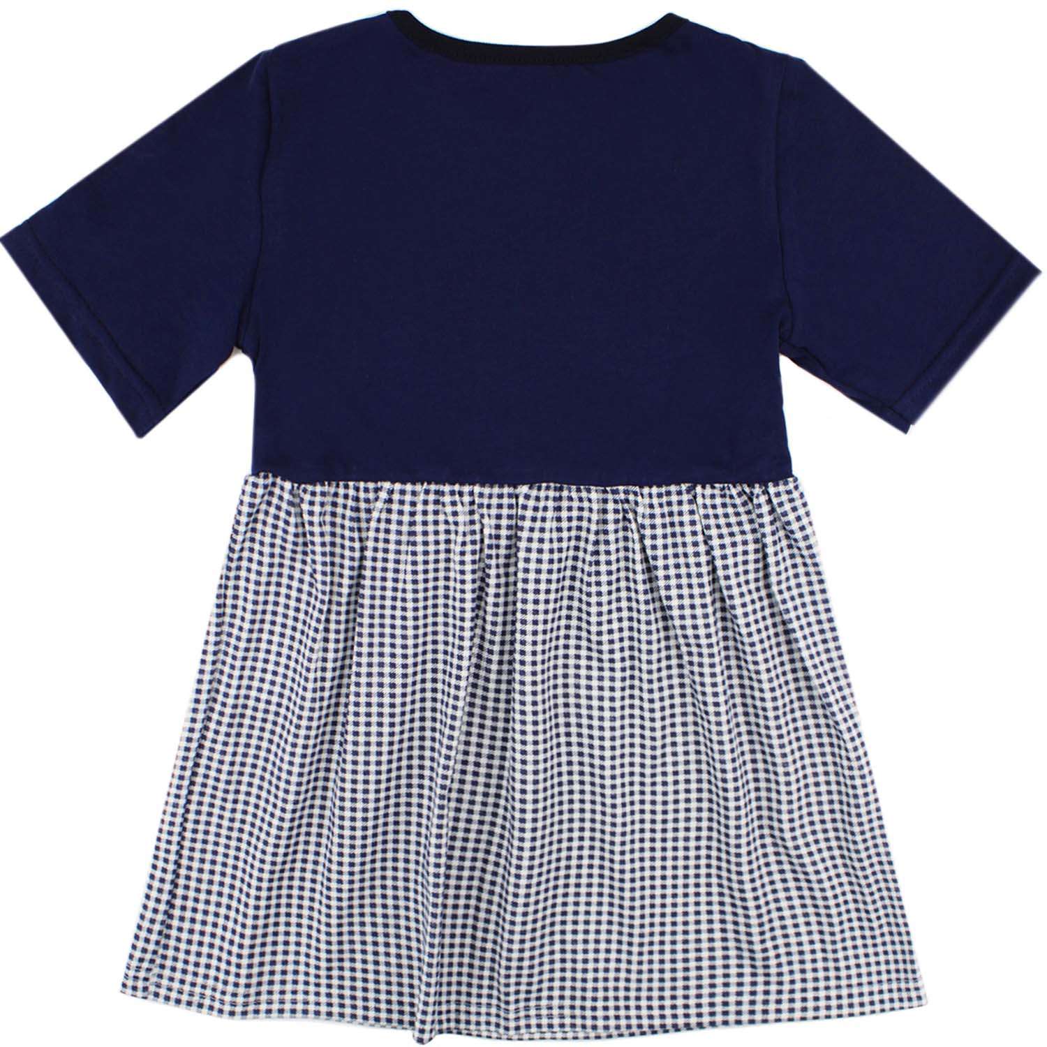 Платье Babycollection 00-00024927темно-синий,белый - фото 2