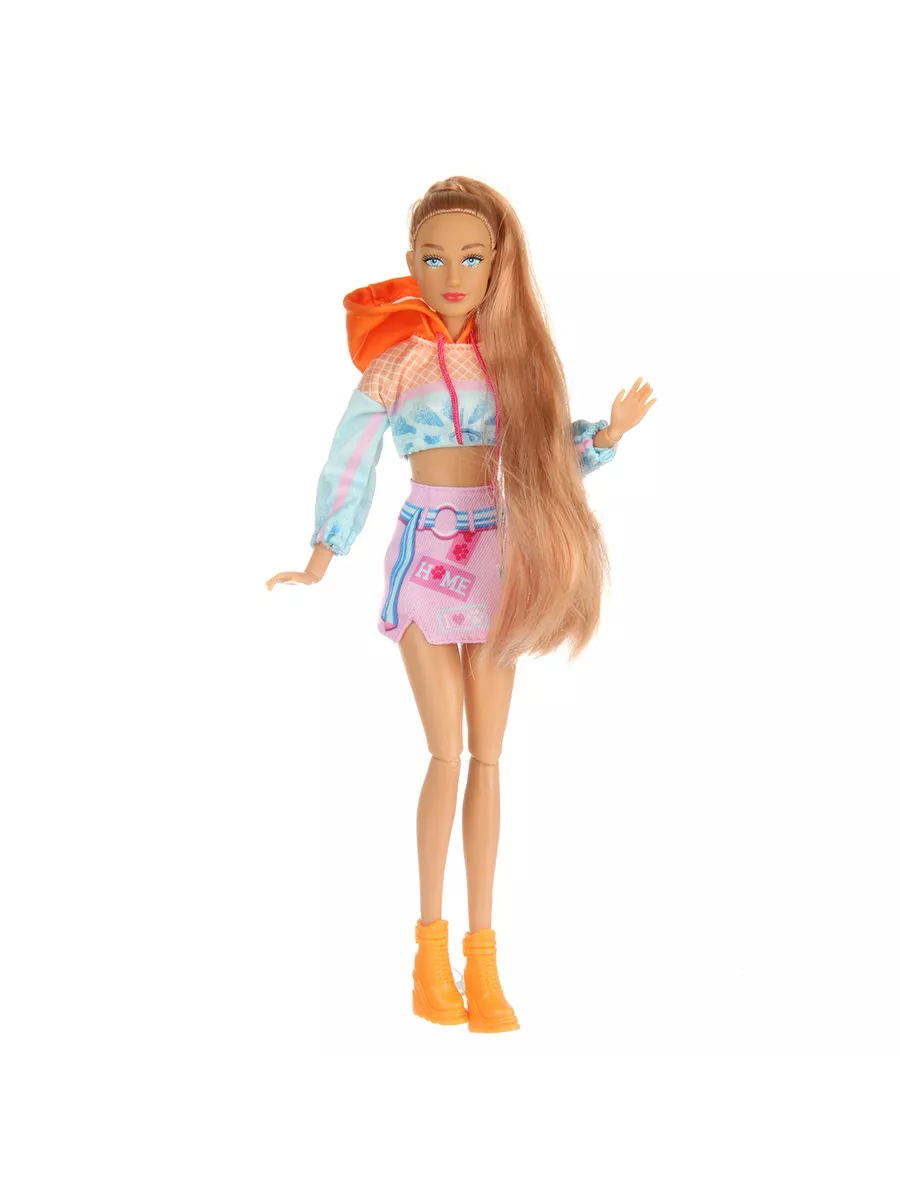 Кукла модель Барби Veld Co шарнирная с питомцем и аксессуарами 133587 - фото 4