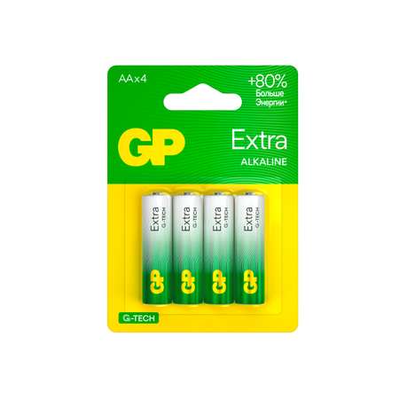 Батарейки GP Extra AA (LR6) 4шт