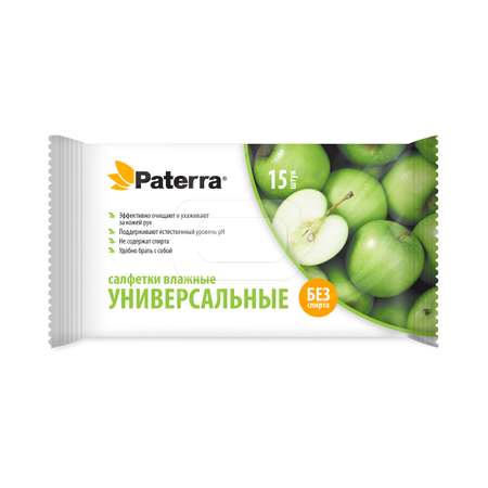 Влажные салфетки Paterra 104-085