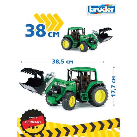 Трактор Bruder John Deere 1:16