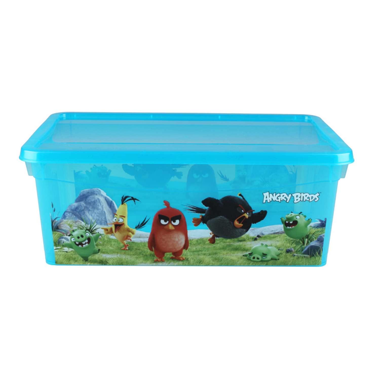 Ящик для игрушек Пластишка Angry Birds 5 л в ассортименте - фото 4