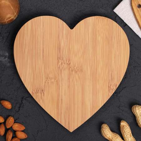 Блюдо Дорого внимание «Твоя любовь в моём сердце» 19 х 17.5 см