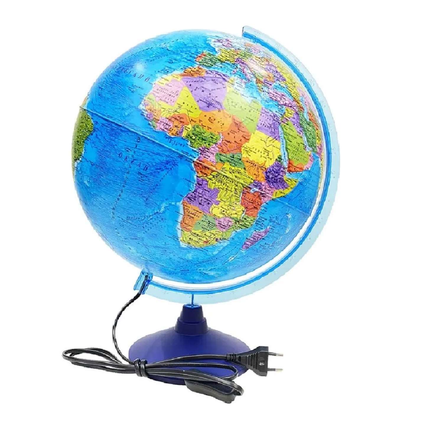 Глобус Globen Земли политический с подсветкой диаметр 32см - фото 1