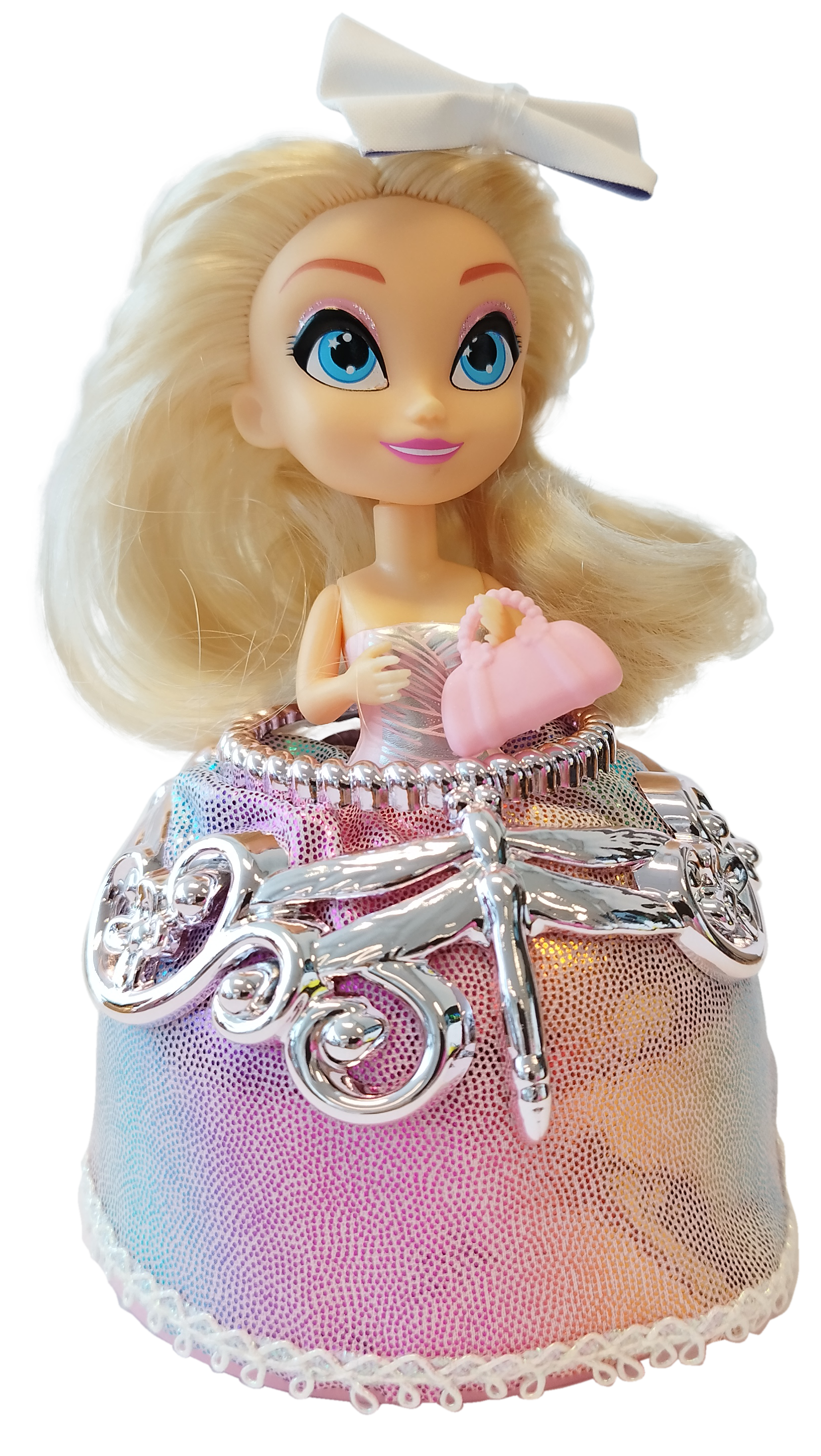 Игрушка сюрприз Парфю-мисс Кукла принцесса Мисти из флакона с аксессуарами AW1260P - фото 3