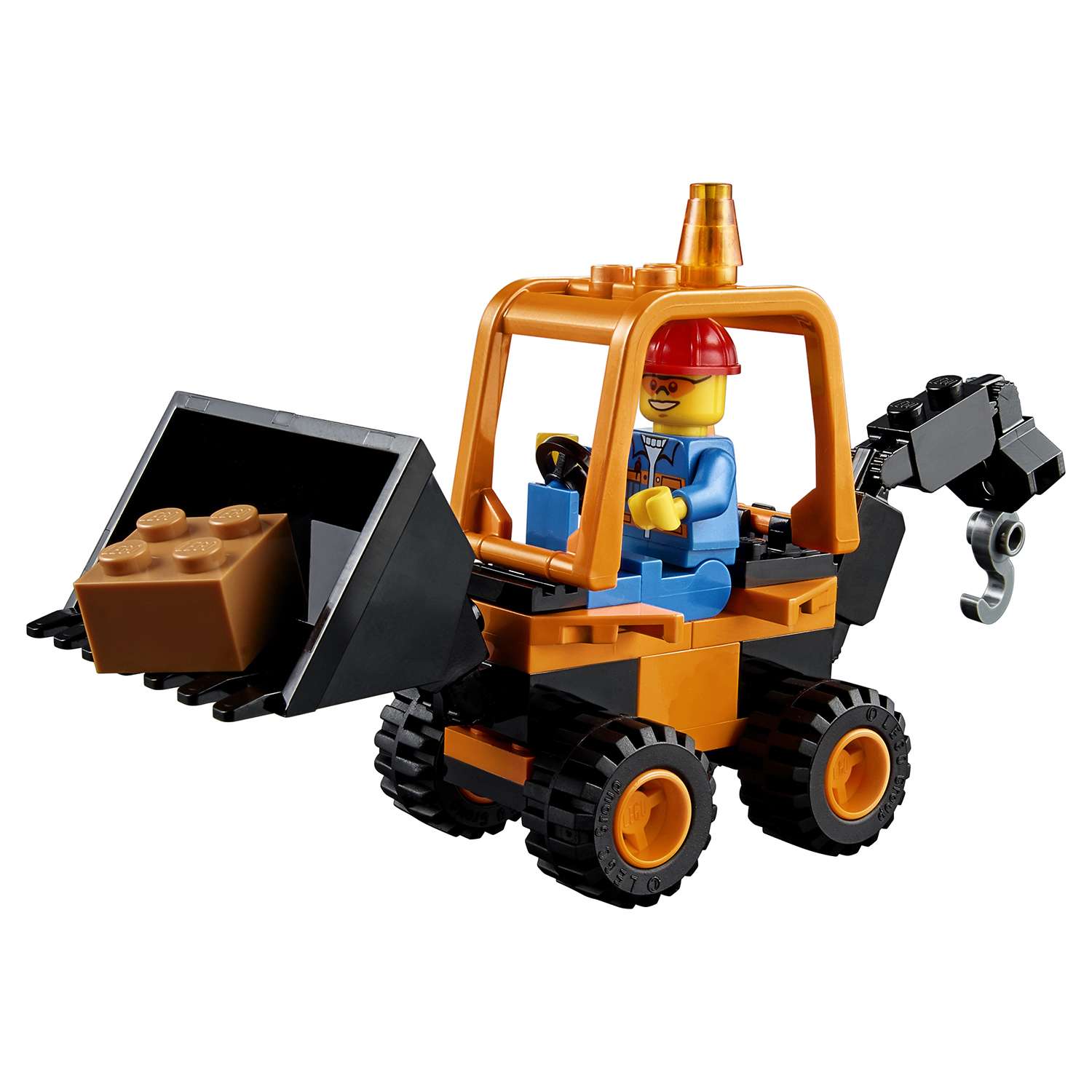 Конструктор LEGO Juniors Грузовик для дорожных работ (10683) - фото 9