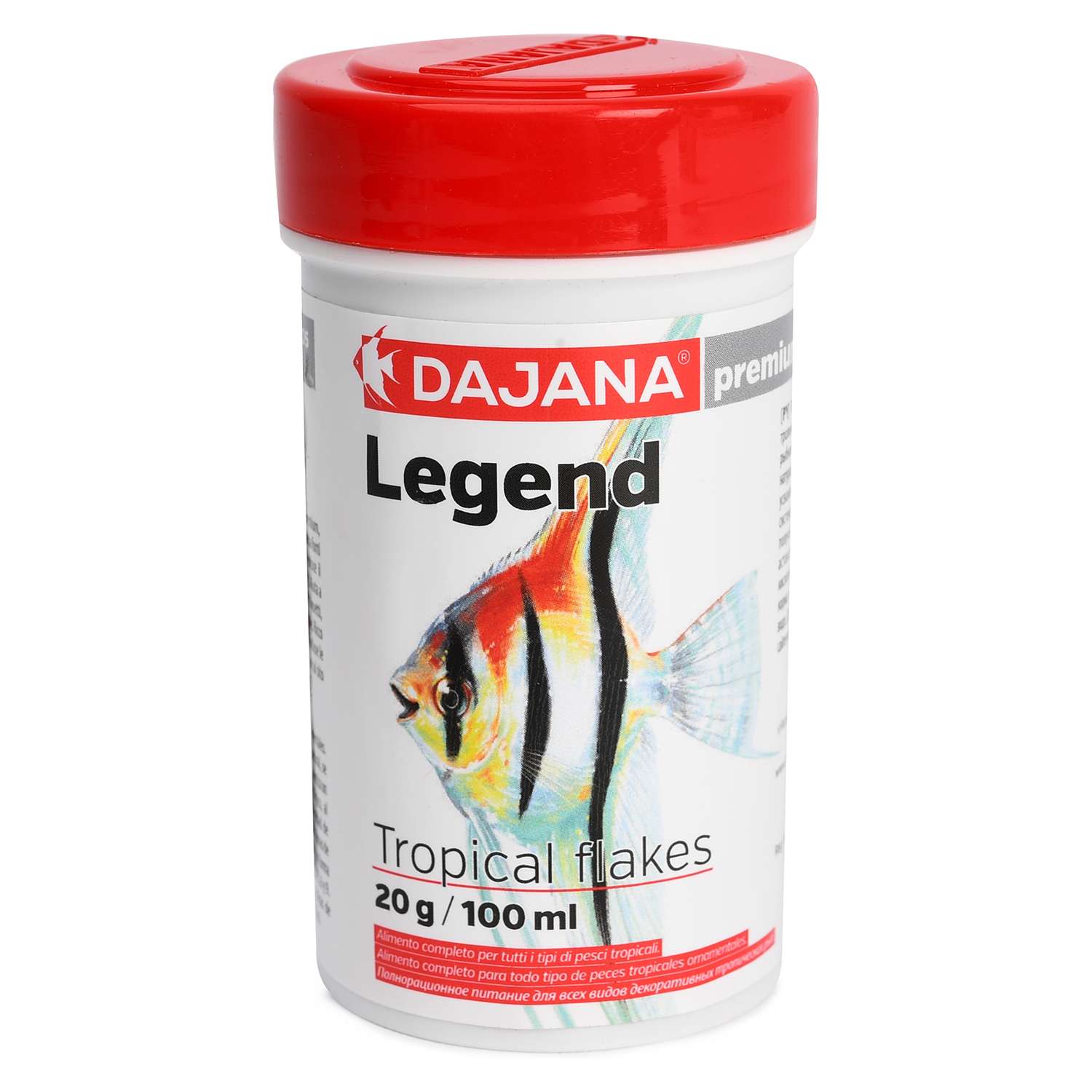 Корм для рыб DAJANA Legend Tropical Хлопья 100мл DP016A1 - фото 1
