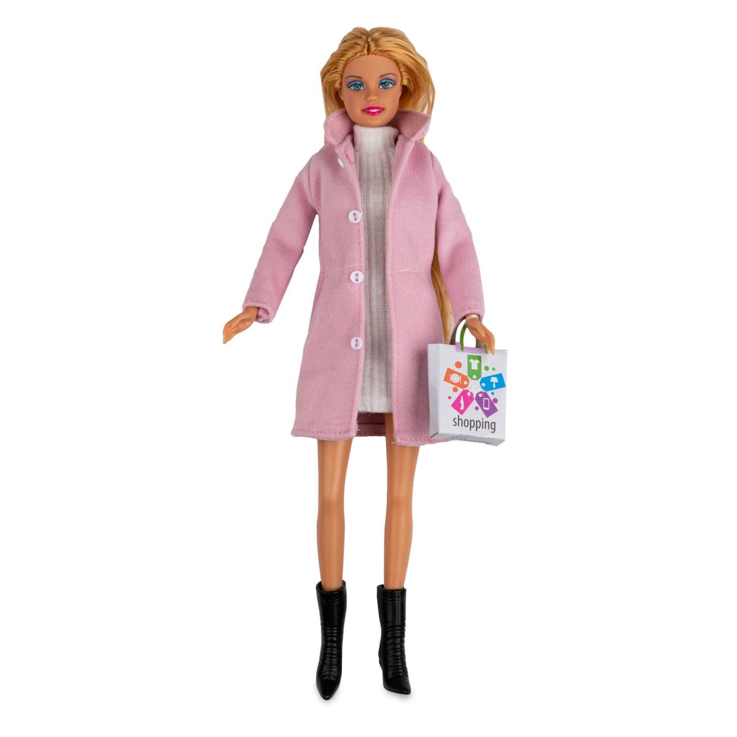 Кукла Defa Lucy Дама с сумочкой 28 см розовый 8419//розовый - фото 2