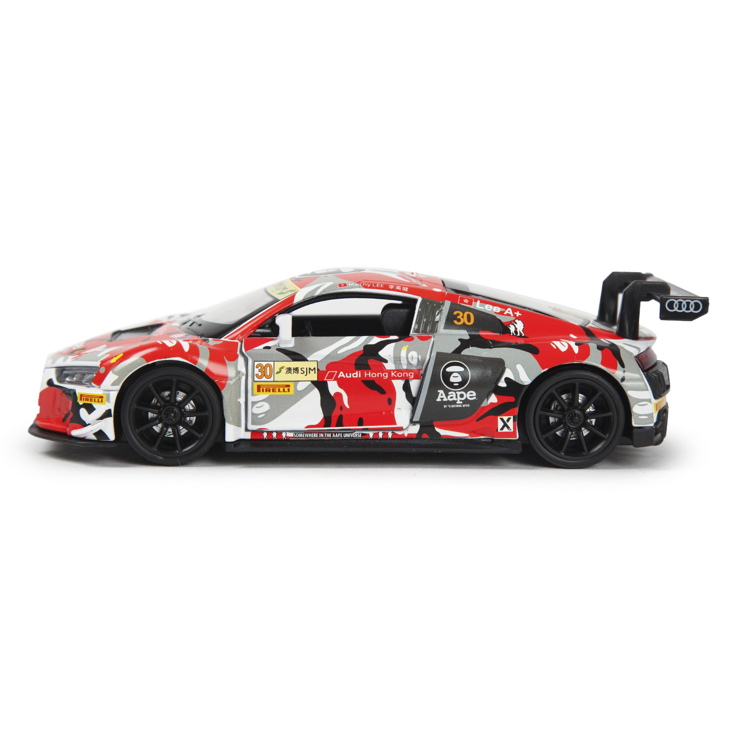 Автомобиль Mobicaro Audi R8 LMS 2015 DTM 1:32 инерционный 664992(N) - фото 4