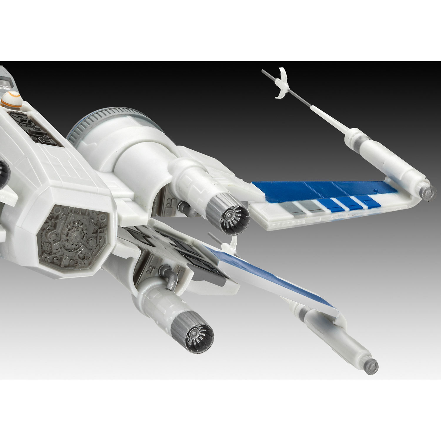 Модель для сборки Revell Звездные войны Истребитель X-Wing Сопротивления Easykit 06696 - фото 5