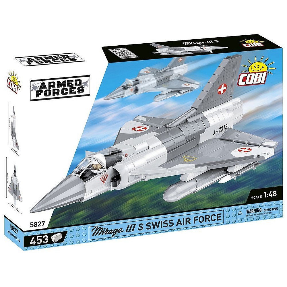 Конструктор COBI Самолет Mirage IIIS Swiss Air Force