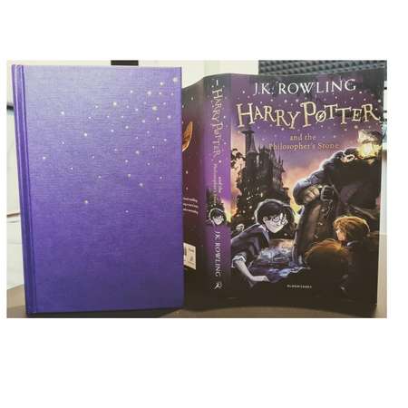 Книга на английском языке Harry Potter Philosopher Stone Филосовский камень