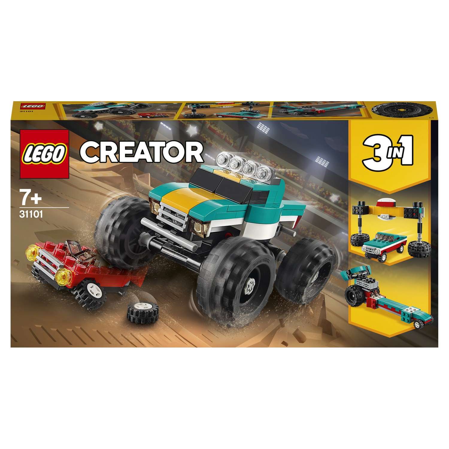 Конструктор LEGO Creator Монстр-трак 31101 - фото 2