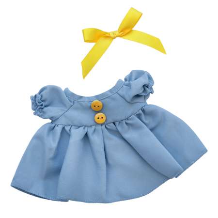 Одежда для кукол BUDI BASA Голубое платье для Зайки Ми 15 см OSidX-509