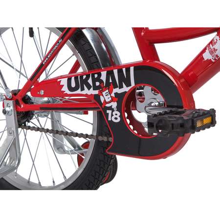 Велосипед 18 красный NOVATRACK URBAN